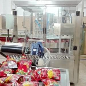 Automatic tomato sauce filling machine for Pakistan customer