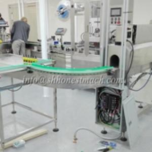 Automatic e-liquid glass dropper bottle tincture filling machine for our US customer