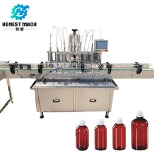 automatic syrup filling machine line