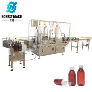 automatic syrup filling machine   automatic syrup filling machine