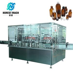 High speed rotary bottle washing machine, small bottle washing machine, bottle cleaning machine with factory price