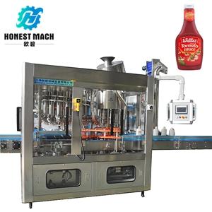 rotary packaging machine plastic bottle packing machine ketchup filling machine with free shipping
