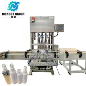 plastic bottle filling machine gel sanitizer filling machine hand sanitizer packing machine with free shipping 