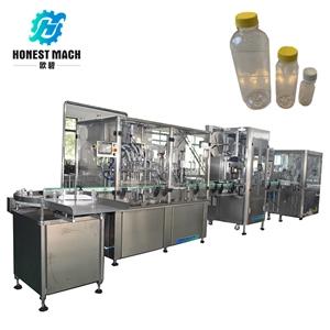 plastic bottle packing machine juice bottling machine juice filling and capping machine with free shipping