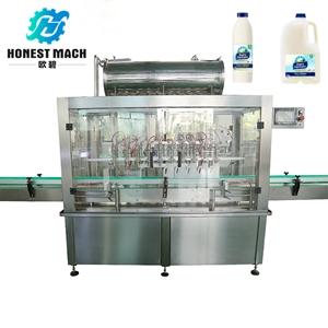 self-flow filling machine, gravity filling machine, milk filling machine china suppliers