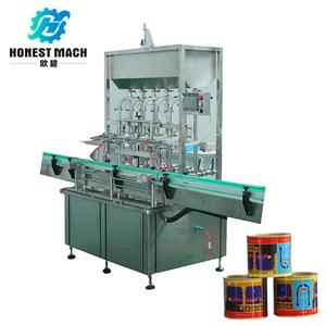 tin can filling sealing machine, 4 head tin can filling machine, tin can filling and seaming machine china suppliers tin can filling sealing machine, 4 head tin can filling machine, tin can filling and seaming machine china suppliers